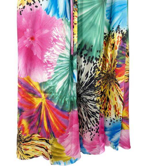 Vintage Kiss Kiss Formal Strapless Beaded Dress Size 4 Dopamine Dressing Y2K - Picture 6 of 15